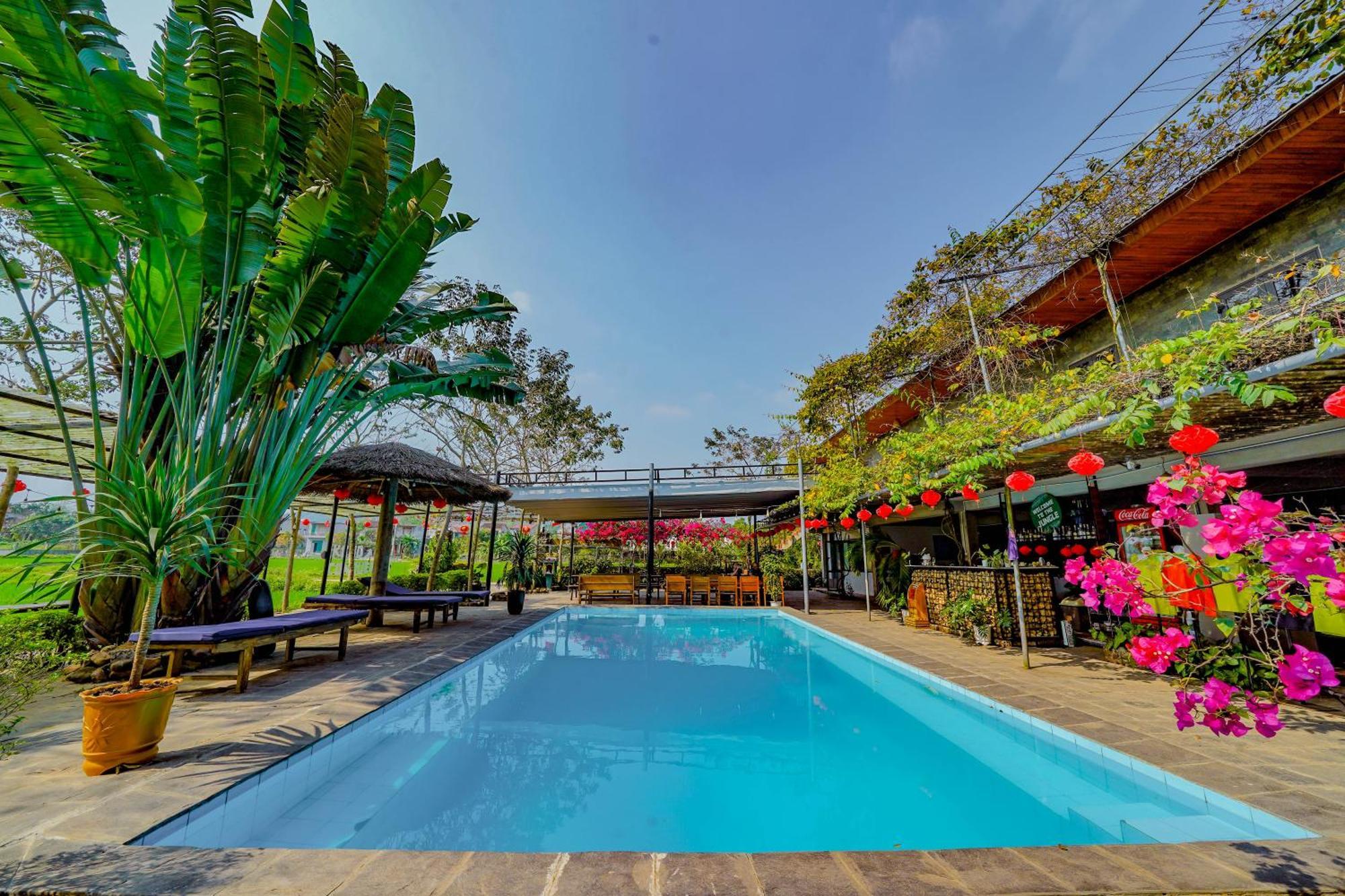 Jungle Boss Travel Lodge Phong Nha Exterior foto