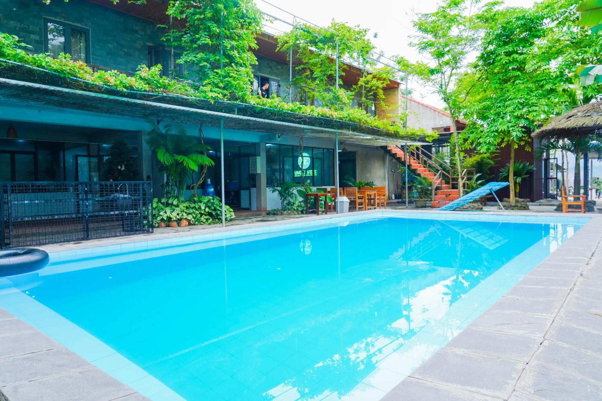Jungle Boss Travel Lodge Phong Nha Exterior foto